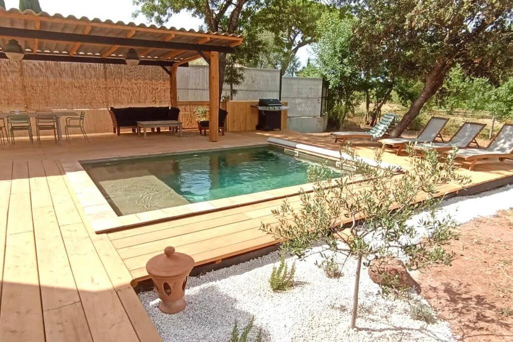 Superbe Villa Cadre Campagne Roquebrune-sur-Argens Exterior foto